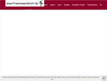 Tablet Screenshot of frisurenwerkstatt.de